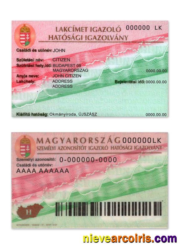 Hungary certificate proof of residence